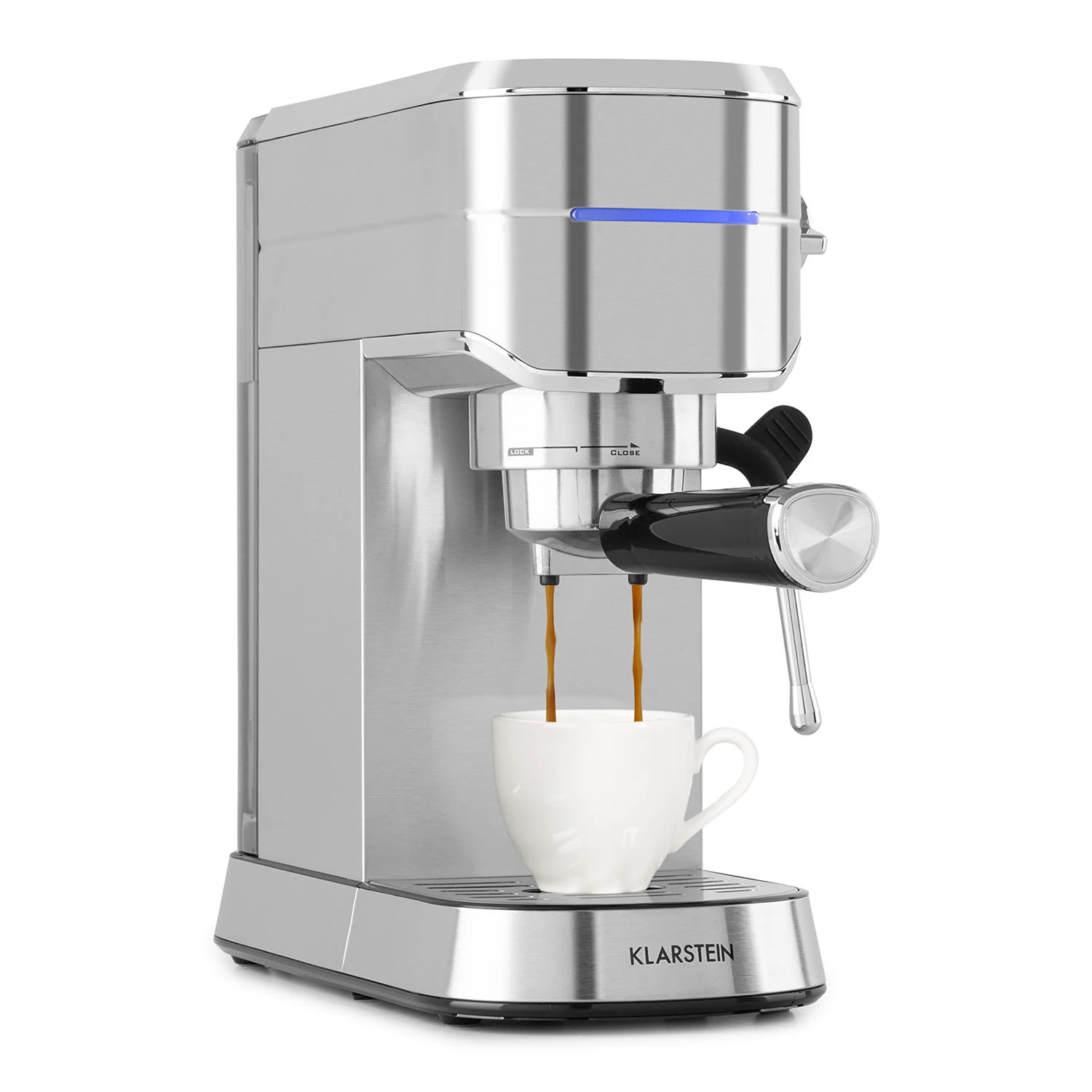 Futura Espressomaker 20 Bar 1450 Watt 20 Bar Wassertank: 1,25 Liter Rostfreier Edelstahl 3 Futura Espressomaker 20 Bar 1450 Watt 20 Bar Wassertank: 1,25 Liter Rostfreier Edelstahl