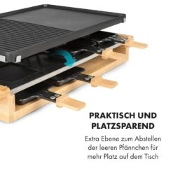Tournedo Raclette 1200W Aluminiumguss 8 Personen Holz-Dekor -Haushaltsgeräte Förderung 10035219 de 0005 logo