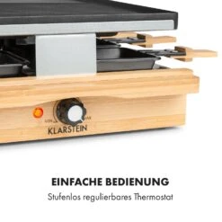 Tournedo Raclette 1200W Aluminiumguss 8 Personen Holz-Dekor -Haushaltsgeräte Förderung 10035219 de 0006 logo