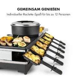 Fonduelette XL 3-in-1 Raclettegrill Fondue Naturstein 1650W 12 Pers -Haushaltsgeräte Förderung 10035220 de 0005 logo