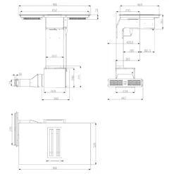 Full House 2.0 DownAir System Induktionsherd Dunstabzugshaube 271 M³/h -Haushaltsgeräte Förderung 10035259 yy 0009 logo