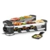 Tenderloin 50/50 Raclette-Grill 1200W 8 Personen Natursteinplatte Metallgrillplatte -Haushaltsgeräte Förderung 10035260 yy 0001 titel