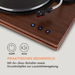 TT-Play PLUS Plattenspieler Lautsprecher 20Wmax. BT 33/45 Rpm -Haushaltsgeräte Förderung 10035272 de 0009 logo