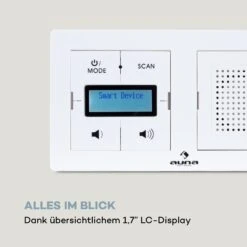 Auna DigiPlug UP Unterputz-Radio DAB+/FM BT LC-Display 16 Auna DigiPlug UP Unterputz-Radio DAB+/FM BT LC-Display -Haushaltsgeräte Förderung 10035289 de 0006 logo