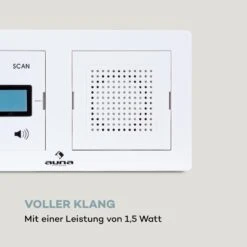 Auna DigiPlug UP Unterputz-Radio DAB+/FM BT LC-Display 17 Auna DigiPlug UP Unterputz-Radio DAB+/FM BT LC-Display -Haushaltsgeräte Förderung 10035289 de 0007 logo