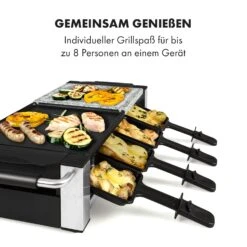 Bistecca Raclette 1200W Metall / Stein 8 Personen Kontroll-LED 14 Bistecca Raclette 1200W Metall / Stein 8 Personen Kontroll-LED -Haushaltsgeräte Förderung 10035293 de 0005 logo