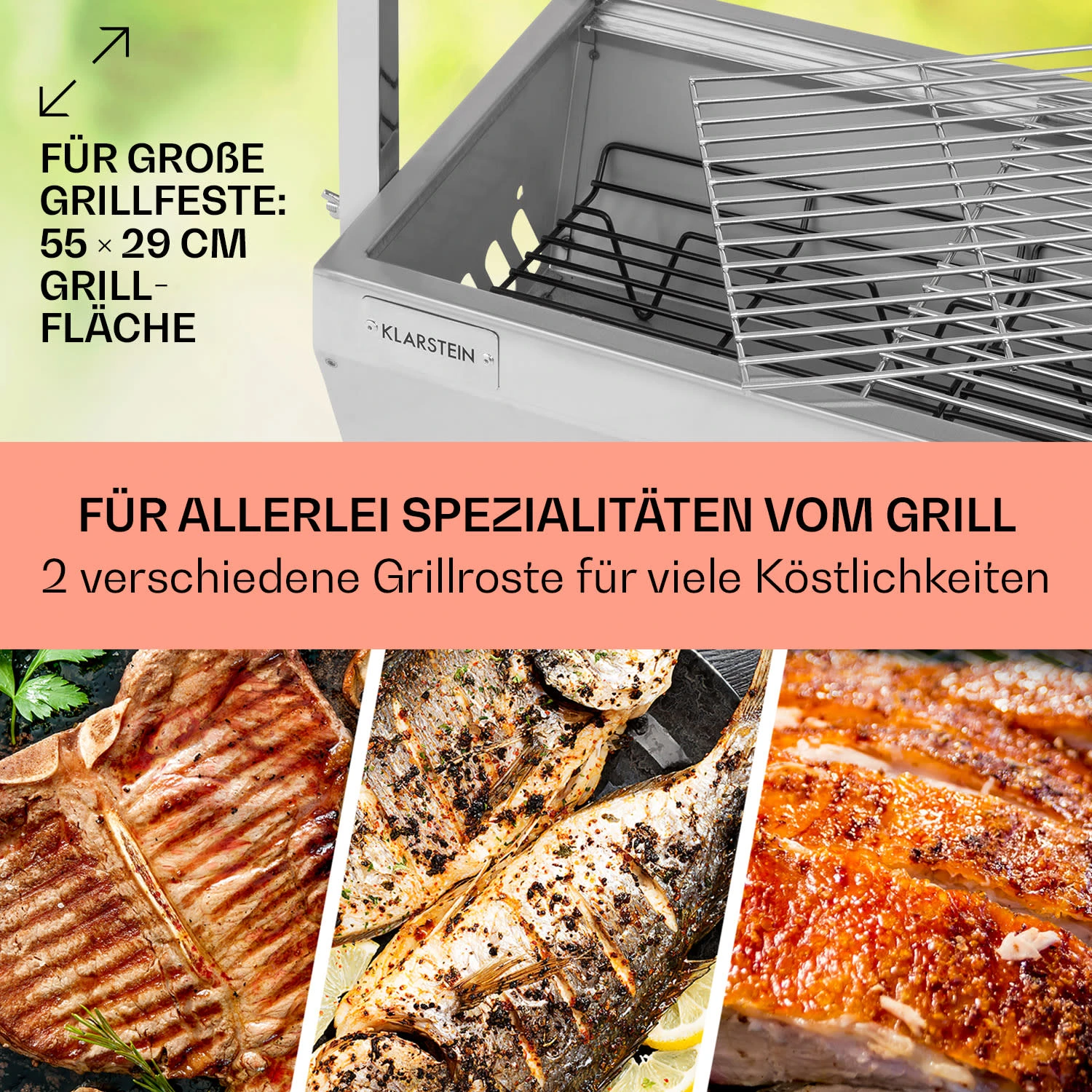 Sauenland Mini Rotisserie-Grill Drehspieß 4W 12kg Max. Edelstahl 6 Sauenland Mini Rotisserie-Grill Drehspieß 4W 12kg Max. Edelstahl - Image 4