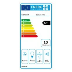 Eleonora 60 Dunstabzugshaube 426 M³/h Touch-Panel Ambiente-Licht -Haushaltsgeräte Förderung 10035381 energy label