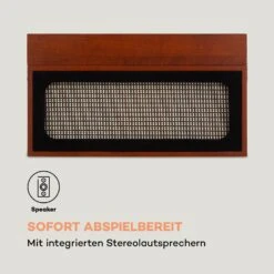 Sarah Ann Plattenspieler Bluetooth USB 33, 45 Und 78 U/min -Haushaltsgeräte Förderung 10035389 de 0006 logo