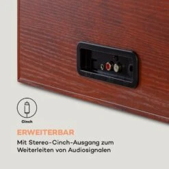 Sarah Ann Plattenspieler Bluetooth USB 33, 45 Und 78 U/min -Haushaltsgeräte Förderung 10035389 de 0007 logo