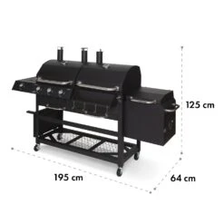 Kingsville Smoker Kombigrill Gas Kohle Smoker 13,5kW 3+1 Brenner -Haushaltsgeräte Förderung 10035409 yy 0011 logo