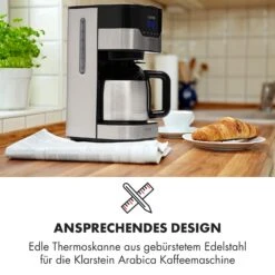 Arabica Thermoskanne Zubehör Ersatz Edelstahl Silber/schwarz -Haushaltsgeräte Förderung 10035422 de 0002 logo