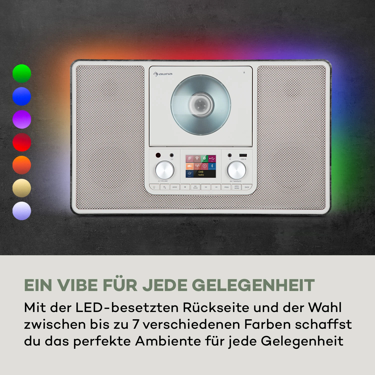 Scala VCD-IR Internetradio WLAN CD BT MP3 DAB+ UKW Radio 4 Scala VCD-IR Internetradio WLAN CD BT MP3 DAB+ UKW Radio - Image 2