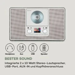 Scala VCD-IR Internetradio WLAN CD BT MP3 DAB+ UKW Radio 21 Scala VCD-IR Internetradio WLAN CD BT MP3 DAB+ UKW Radio -Haushaltsgeräte Förderung 10035428 de 0008 logo