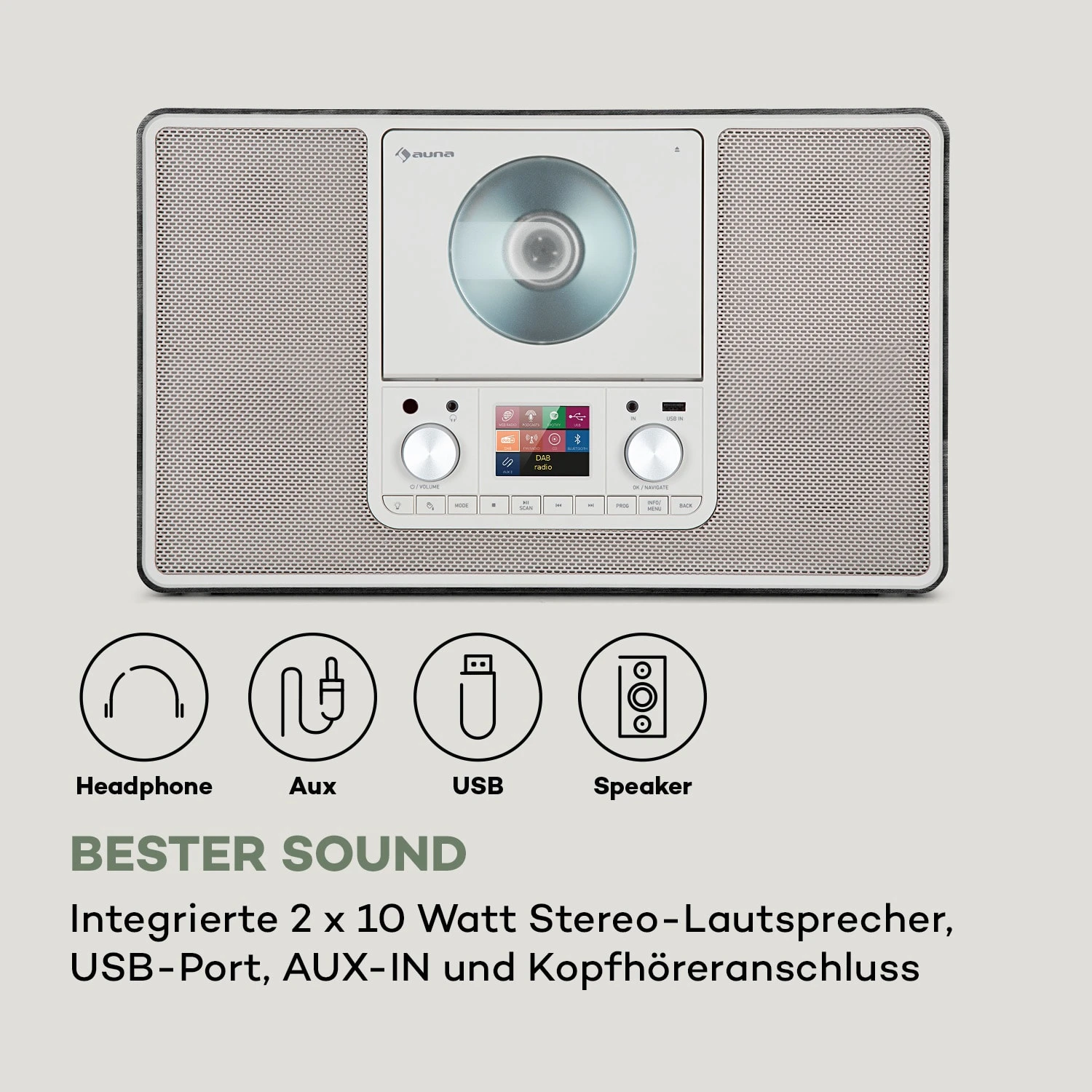 Scala VCD-IR Internetradio WLAN CD BT MP3 DAB+ UKW Radio 10 Scala VCD-IR Internetradio WLAN CD BT MP3 DAB+ UKW Radio - Image 8