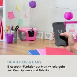 Harper CD Boombox CD-Player Bluetooth Kassette UKW AUX USB -Haushaltsgeräte Förderung 10035463 de 0003 logo