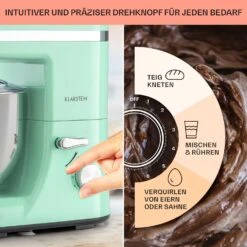 Bella Elegance Küchenmaschine 2000W 2,7PS 5,2 Ltr Edelstahl BPA-frei -Haushaltsgeräte Förderung 10035520 de 0004 usp
