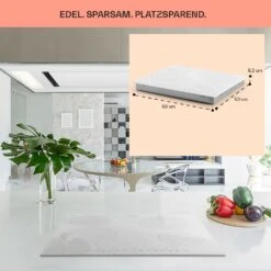 Virtuosa 4 Einbaukochfeld 4 Zonen 6500W Glaskeramik -Haushaltsgeräte Förderung 10035552 de 0006 usp