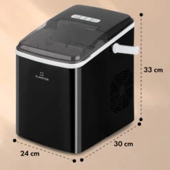 Arctic Porter Eiswürfelmaschine Bullet-Eis 12kg/24h Edelstahl 15 Arctic Porter Eiswürfelmaschine Bullet-Eis 12kg/24h Edelstahl -Haushaltsgeräte Förderung 10035553 yy 0011 dimensions