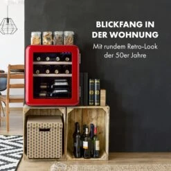 Vinetage 12 Getränkekühler Kühlschrank 48 Liter 4-22°C Retro-Design -Haushaltsgeräte Förderung 10035569 de 0002 logo