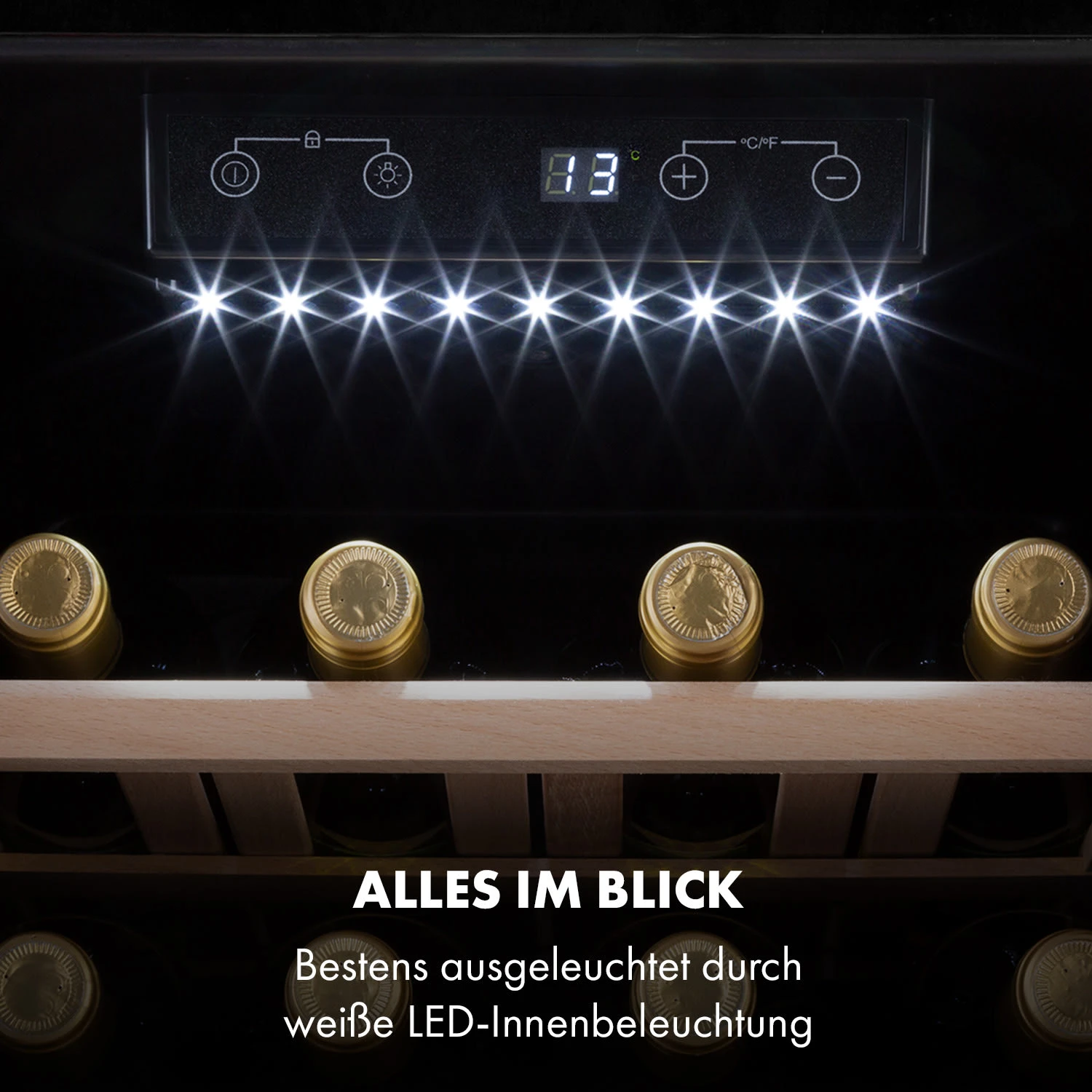 Vinetage 19 Uno Getränkekühler Kühlschrank 70 Ltr 4-22°C Retro-Design 8 Vinetage 19 Uno Getränkekühler Kühlschrank 70 Ltr 4-22°C Retro-Design - Image 6