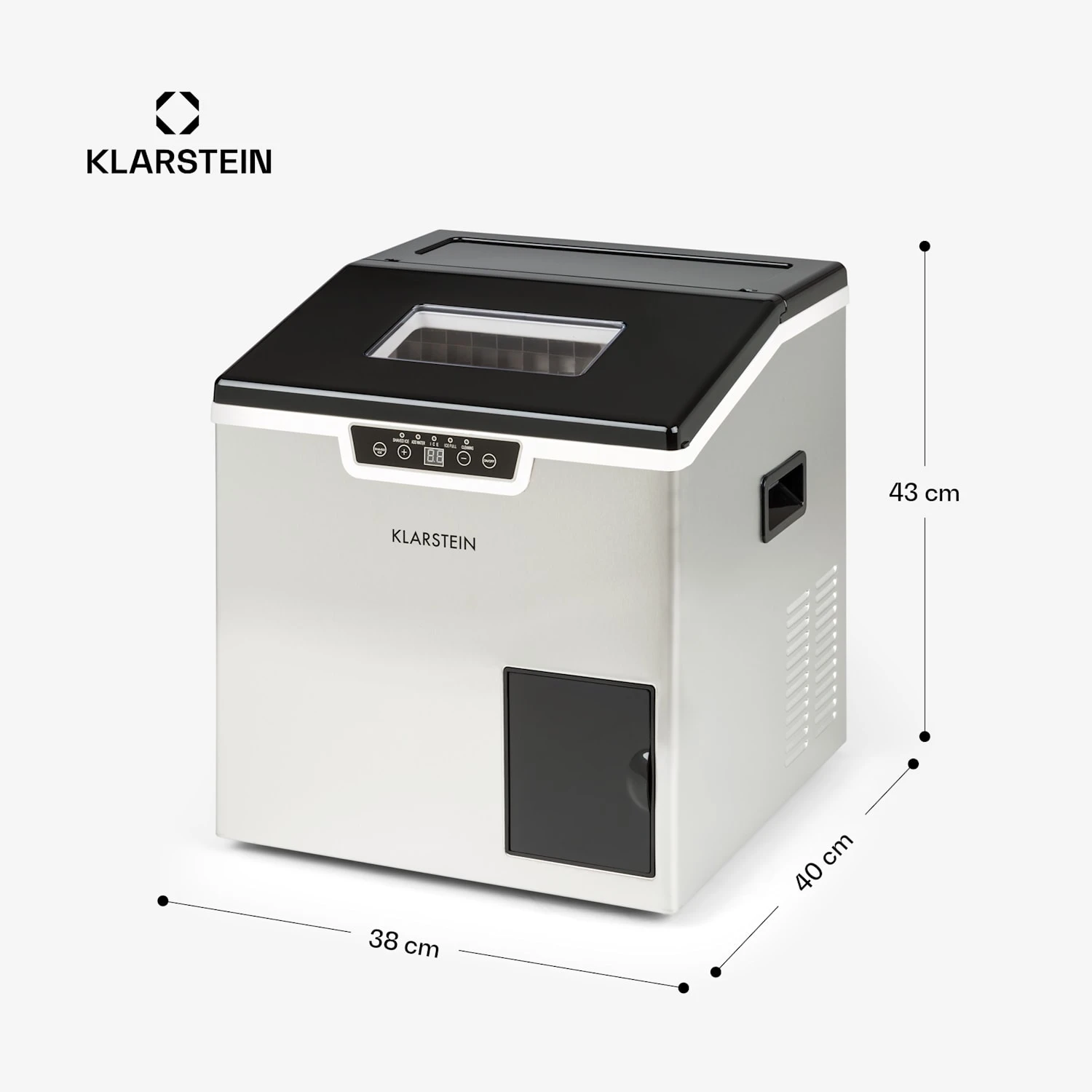 Icefestival Cube Eiswürfelbereiter 400W 1,9l 20kg/24h 9 Icefestival Cube Eiswürfelbereiter 400W 1,9l 20kg/24h - Image 7