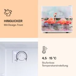 Pretty Cool Make-Up-Kühlschrank Flamingo 17 Liter 50 Watt 1 Boden -Haushaltsgeräte Förderung 10035626 de 0005 logo