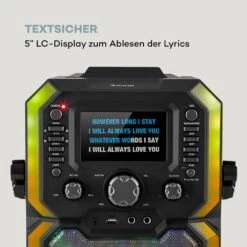 Rockstar Plus Karaoke-Anlage Karaokemaschine BT USP CD LED-Show RCA -Haushaltsgeräte Förderung 10035746 de 0004 logo