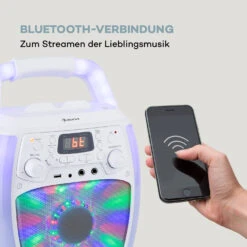 StarMaker Plus Karaoke-Anlage Karaokemaschine Bluetooth USB CD LED-Show RCA -Haushaltsgeräte Förderung 10035747 de 0003 logo