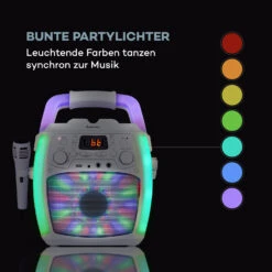 StarMaker Plus Karaoke-Anlage Karaokemaschine Bluetooth USB CD LED-Show RCA -Haushaltsgeräte Förderung 10035747 de 0006 logo