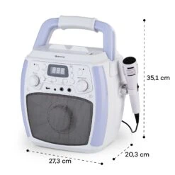 StarMaker Plus Karaoke-Anlage Karaokemaschine Bluetooth USB CD LED-Show RCA -Haushaltsgeräte Förderung 10035747 yy 0009 logo