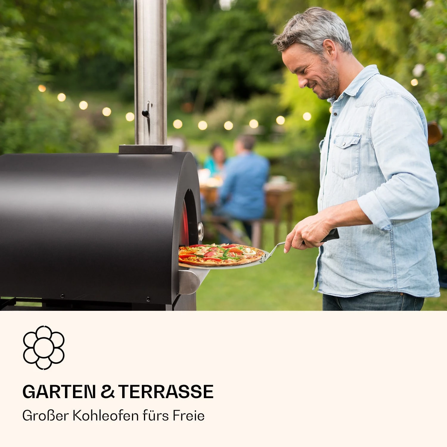 Diavolo Napoletana Pizzaofen Holzofen Rostfreier Edelstahl 4 Diavolo Napoletana Pizzaofen Holzofen Rostfreier Edelstahl - Image 2