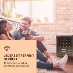 Ultimo 16 Uno Weinkühlschrank 42l Touch-Bedienfeld 16 Flaschen 5-18°C 12 Ultimo 16 Uno Weinkühlschrank 42l Touch-Bedienfeld 16 Flaschen 5-18°C -Haushaltsgeräte Förderung 10035777 de 0002 logo