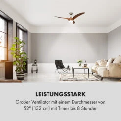 Monteverde Deckenventilator Deckenleuchte 52" 8.376m³/h 3 Flügel 15 Monteverde Deckenventilator Deckenleuchte 52" 8.376m³/h 3 Flügel -Haushaltsgeräte Förderung 10035788 de 0006 logo