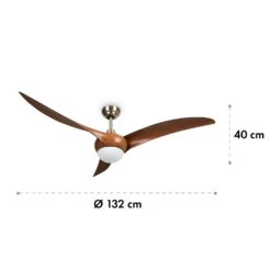 Monteverde Deckenventilator Deckenleuchte 52" 8.376m³/h 3 Flügel 16 Monteverde Deckenventilator Deckenleuchte 52" 8.376m³/h 3 Flügel -Haushaltsgeräte Förderung 10035788 yy 0007 logo