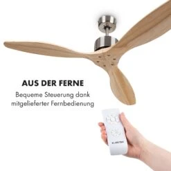 Santa Elena Deckenventilator 52" 9.060m³/h 3 Echtholzflügel -Haushaltsgeräte Förderung 10035789 de 0003 logo