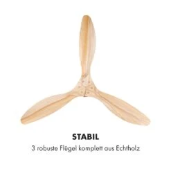 Santa Elena Deckenventilator 52" 9.060m³/h 3 Echtholzflügel -Haushaltsgeräte Förderung 10035789 de 0004 logo