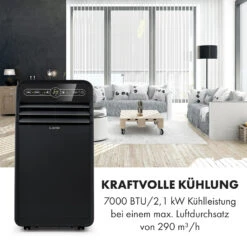 Metrobreeze New York Smart 7k Mobile Klimaanlage 7000 BTU/2,1 KW -Haushaltsgeräte Förderung 10035797 de 0003 logo
