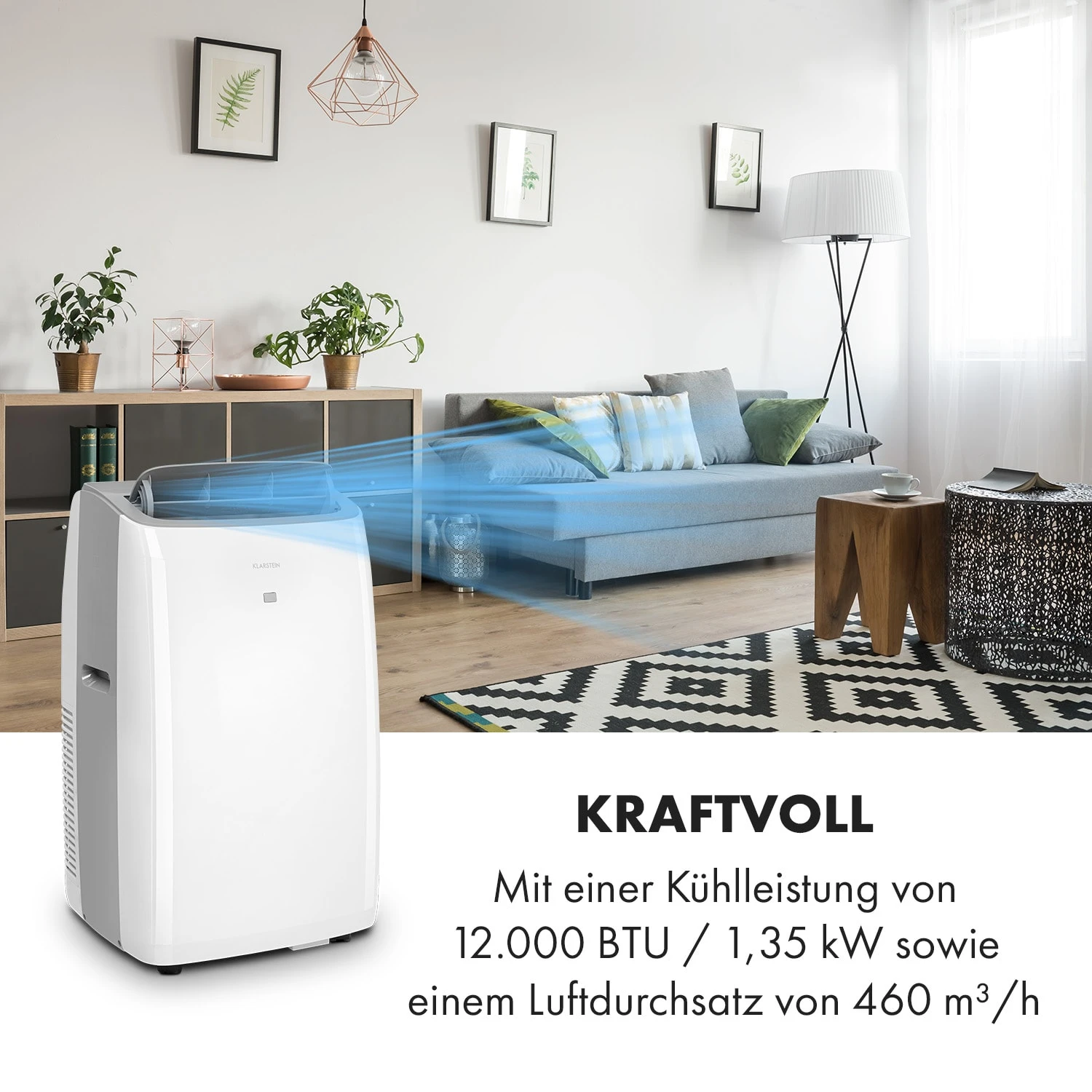 Grandbreeze Eco 12K Klimaanlage 3-in-1 460 M³/h 12.000 BTU/1,35 KW 4 Grandbreeze Eco 12K Klimaanlage 3-in-1 460 M³/h 12.000 BTU/1,35 KW - Image 2