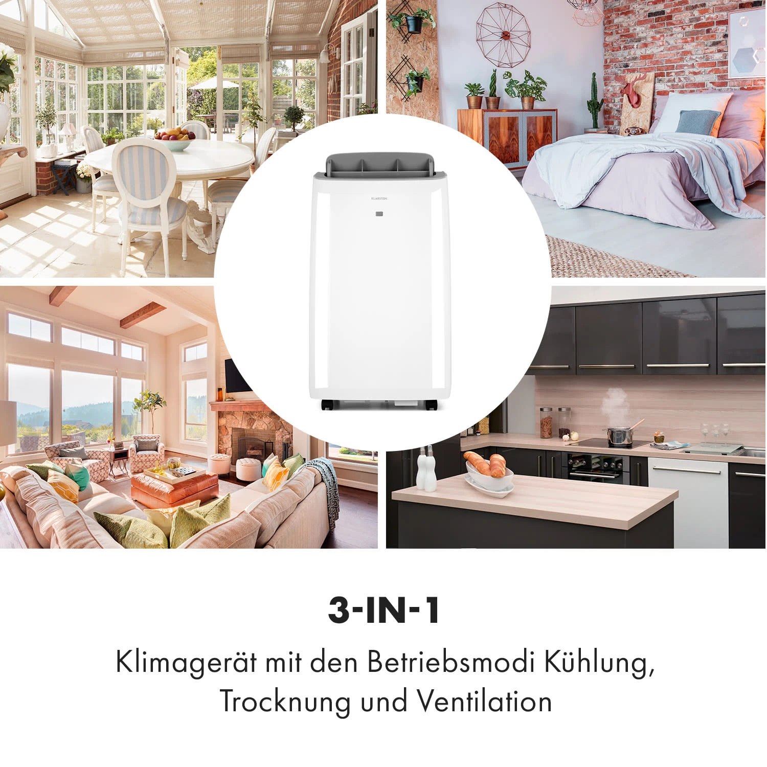 Grandbreeze Eco 12K Klimaanlage 3-in-1 460 M³/h 12.000 BTU/1,35 KW 7 Grandbreeze Eco 12K Klimaanlage 3-in-1 460 M³/h 12.000 BTU/1,35 KW - Image 5