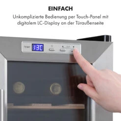 Reserva 8 Uno Weinkühlschrank 23 Ltr 8 Fl 11-18 °C 26 DB Edelstahl -Haushaltsgeräte Förderung 10035864 de 0004 logo