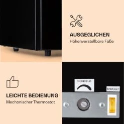 IceAge 88 Gefrierschrank 88 Liter EEK E 3 Etagen Thermostat Glasfront -Haushaltsgeräte Förderung 10036066 de 0005 logo
