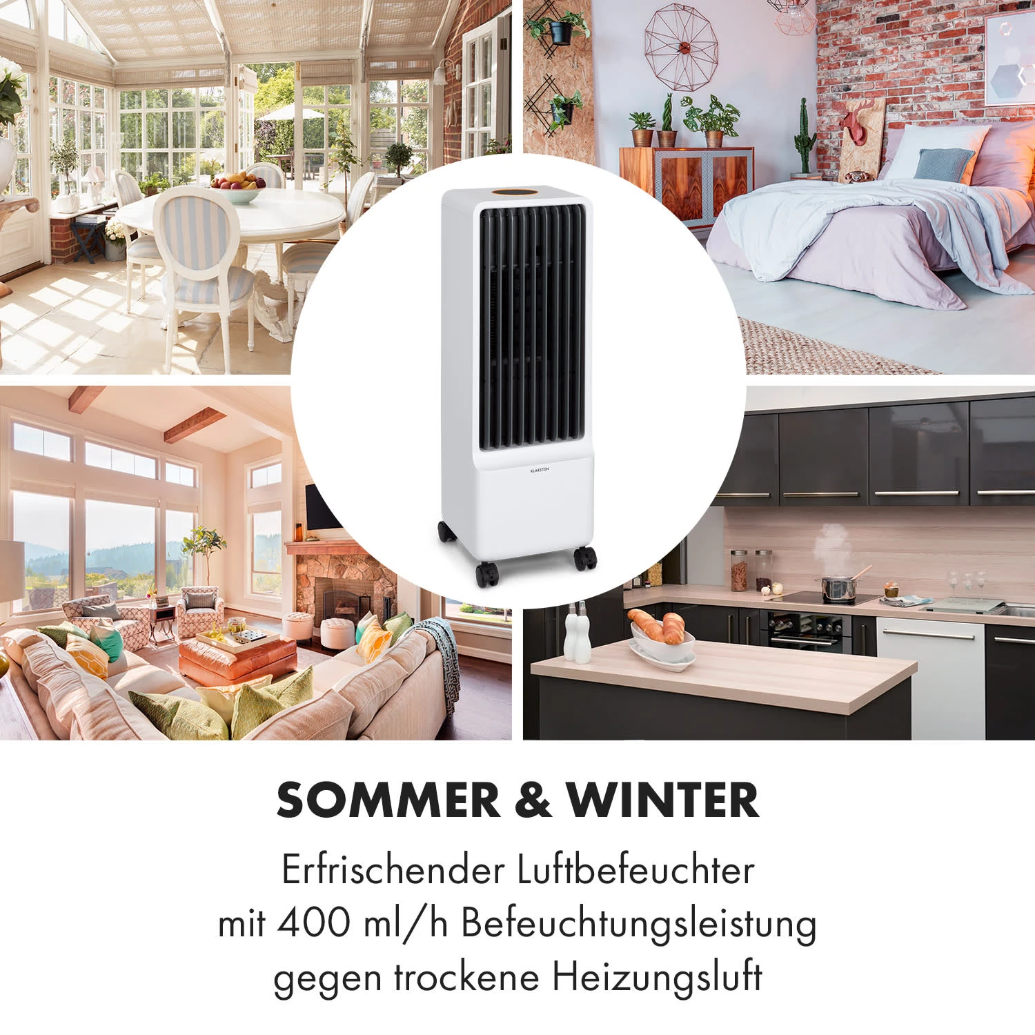 Maxflow Smart 3-in-1 Luftkühler Ventilator 5L WiFi Fernbedienung 10 Maxflow Smart 3-in-1 Luftkühler Ventilator 5L WiFi Fernbedienung - Image 8
