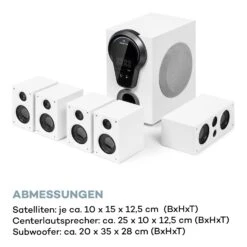 Areal 525 DG 5.1-Surround-System 125W RMS Opt-In BT USB SD AUX Fernbedienung -Haushaltsgeräte Förderung 10036136 de 0008 logo