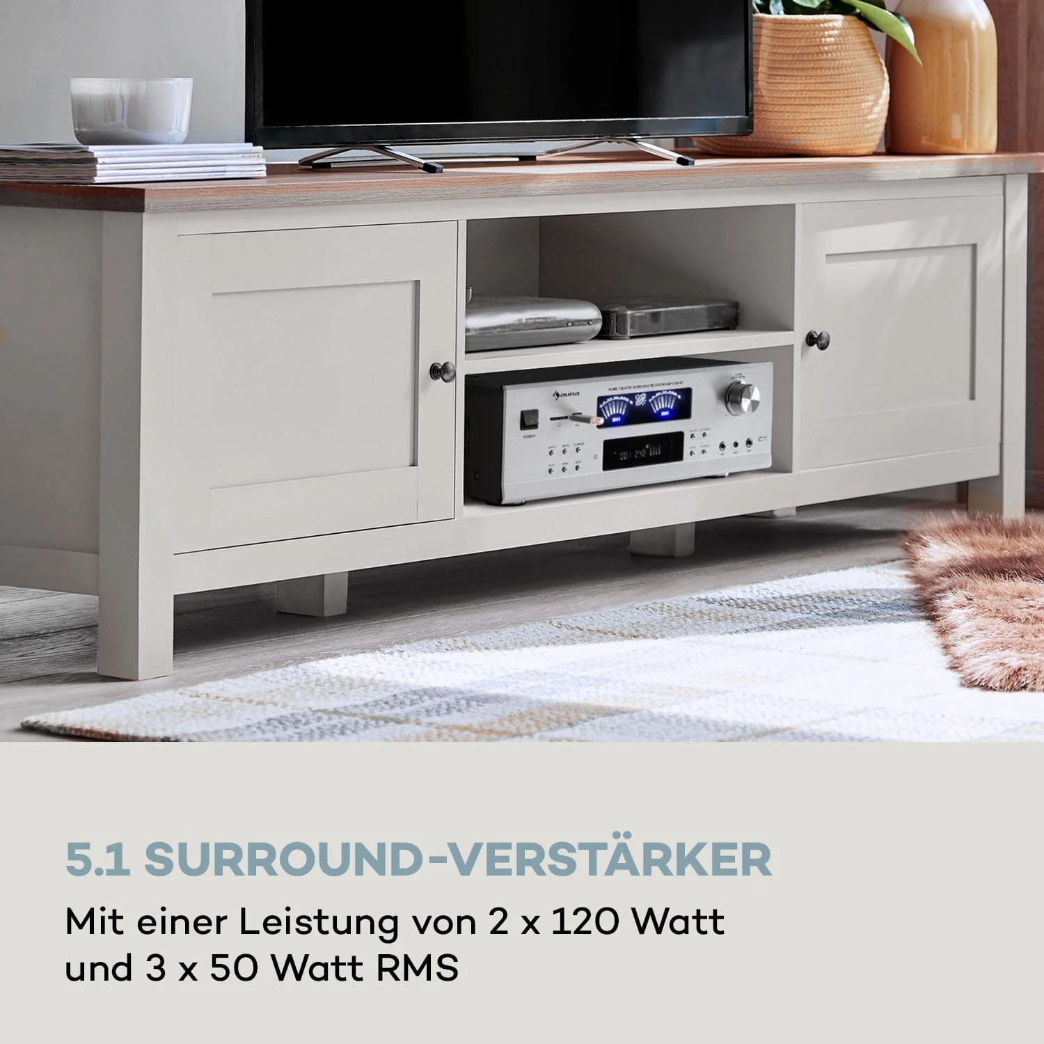 AMP 5100 BT Stereo-Verstärker 2x120 W + 3x50 W RMS BT 4 AMP 5100 BT Stereo-Verstärker 2x120 W + 3x50 W RMS BT - Image 2