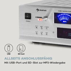 AMP 5100 BT Stereo-Verstärker 2x120 W + 3x50 W RMS BT 15 AMP 5100 BT Stereo-Verstärker 2x120 W + 3x50 W RMS BT -Haushaltsgeräte Förderung 10036140 de 0006 logo