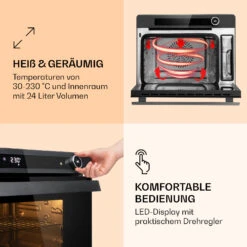 VaporChef Dampfbackofen 230 °C 24 L Drehregler EEK A -Haushaltsgeräte Förderung 10036174 de 0004 logo