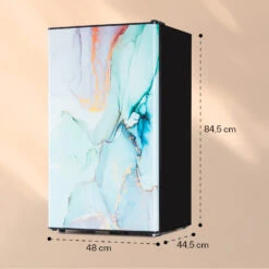 CoolArt 79L Kühl-Gefrier-Kombination EEK F Gefrierfach 9l Designtür -Haushaltsgeräte Förderung 10036182 yy 0006 logo