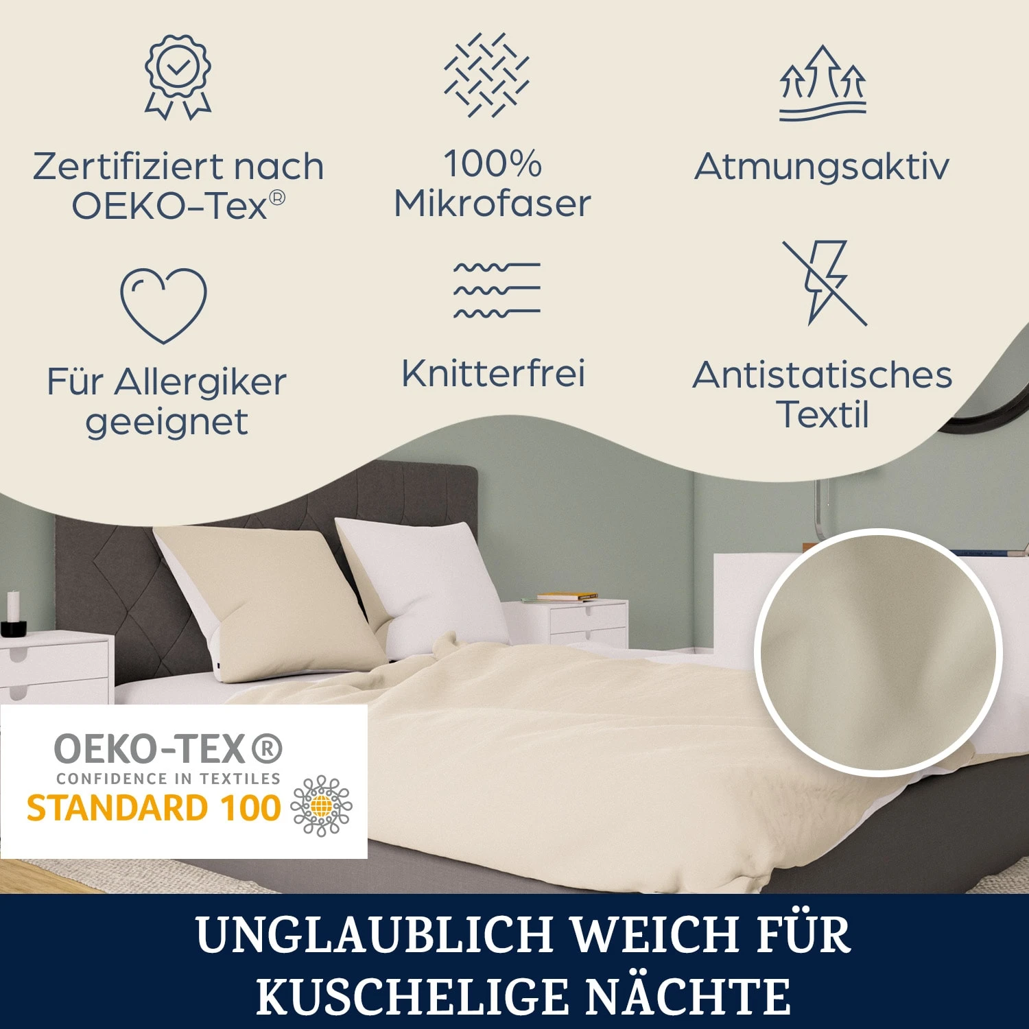 Soft Wonder-Edition Bettwäsche 135x200 Cm 4 Soft Wonder-Edition Bettwäsche 135x200 Cm - Image 2