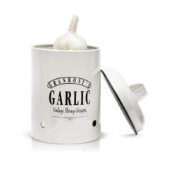 Montana Knoblauchtopf Emaille-Stahlblech 12 X 18 Cm (ØxH) Rostfrei -Haushaltsgeräte Förderung 10037445 yy 0003 logo